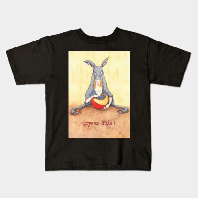 Donkey Skin" + "Joyeux Yule" Kids T-Shirt by LucyDreams